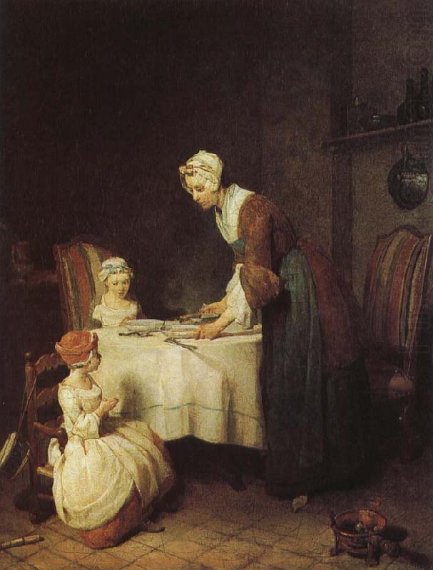 Jean Baptiste Simeon Chardin fasting prayer china oil painting image